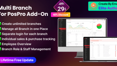 POSpro Multi-Branch Management Add-on for Web and Mobile 源码下载
