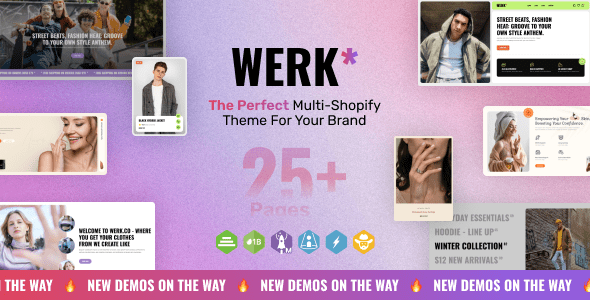Werk - Clothing Shopify Theme主题下载