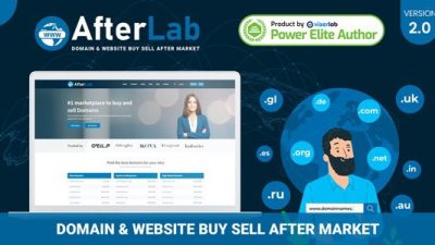 AfterLab v2.0 Domain & Website Buy Sell After Marketplace