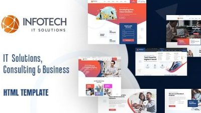 Infotech (v1.1) IT Solutions HTML5 Template