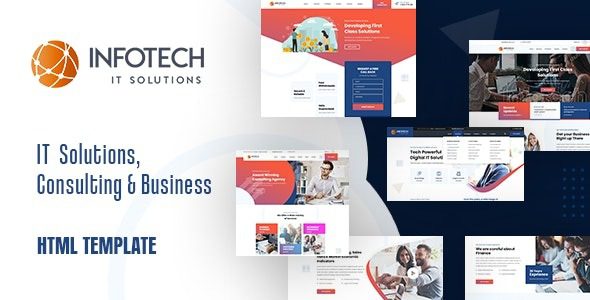 Infotech (v1.1) IT Solutions HTML5 Template