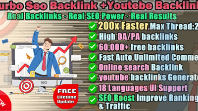 Turbo Seo backlink + Youtube Backlink Generator源码下载