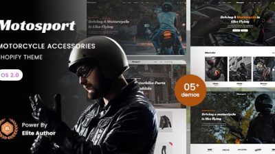Motosport shopify主题下载