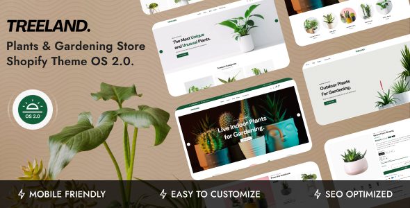 Treeland shopify主题下载