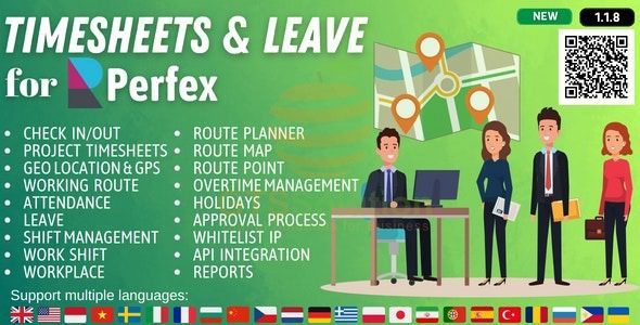 [Fixed*] Timesheets and Leave Management for Perfex CRM v1.2.3