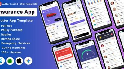 AI-Powered Insurance Agency Flutter App Template 源码下载