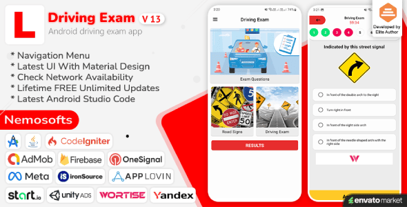 Driving Exam Android App 源码下载