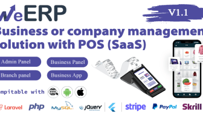 WeERP (SaaS) 源码下载