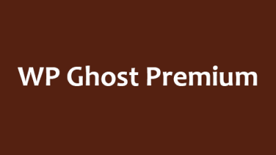 WP Ghost Premium插件下载