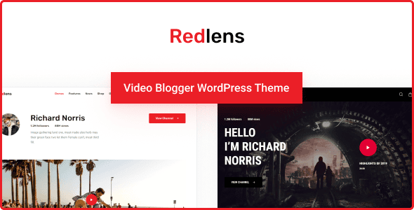 Redlens主题下载