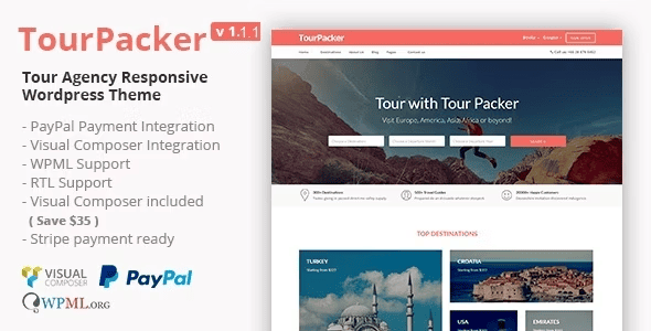 Tour Packer主题i下载