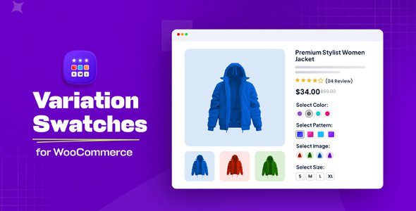 Variation Swatches for WooCommerce Pro插件下载
