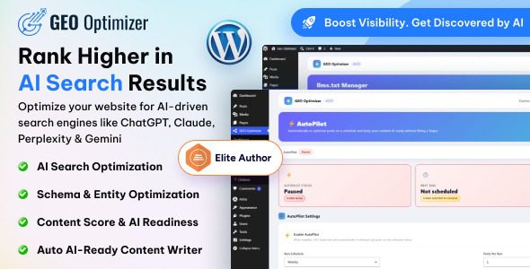 GEO Optimizer 插件下载