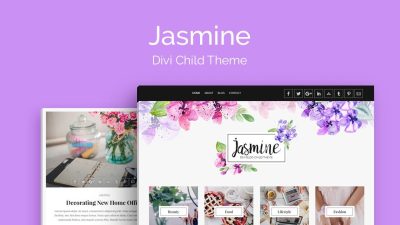 Jasmine Blog - Divi Child Theme主题下载
