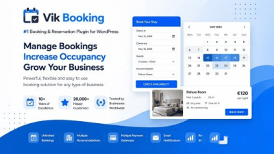 Vik Booking Pro插件下载