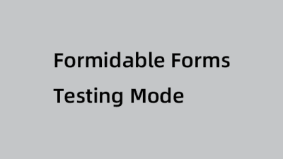 Formidable Forms Testing Mode插件下载