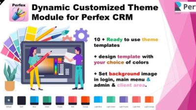 Dynamic Customized Theme Module for Perfex CRM源码下载