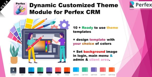 Dynamic Customized Theme Module for Perfex CRM源码下载