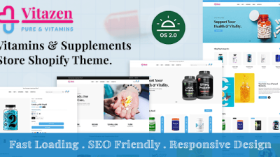Vitazen shopify主题下载