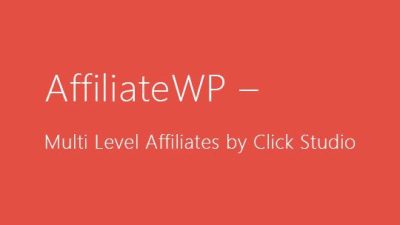 AffiliateWP – Multi Level Affiliates by Click Studio拓展插件下载