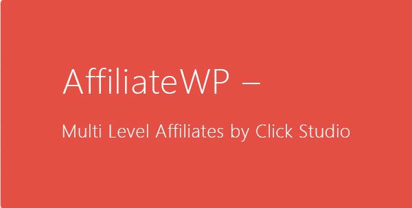 AffiliateWP – Multi Level Affiliates by Click Studio拓展插件下载
