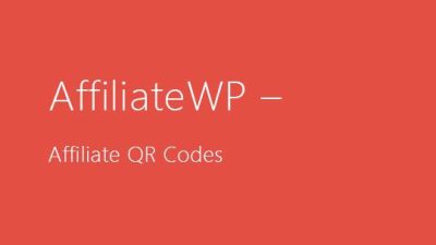 AffiliateWP - Affiliate QR Codes插件下载