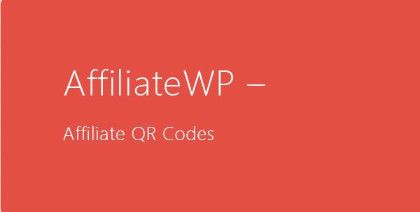 AffiliateWP - Affiliate QR Codes插件下载